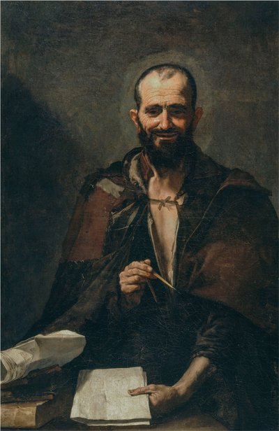 Democritus, 1630 by José Ribera de