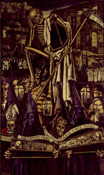 Procession of the Dead by José Solana