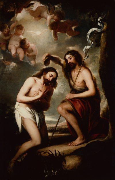 The Baptism of Christ by José Antolínez
