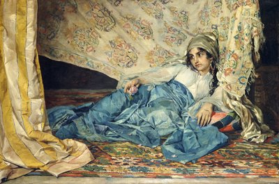 An Odalisque by Jose Cala y Moya