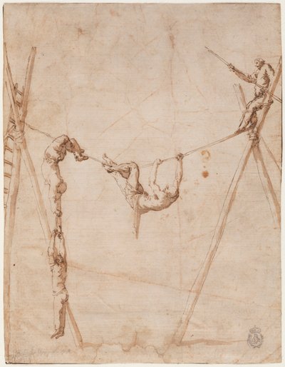 Acrobats on a Rope by Jose de Ribera