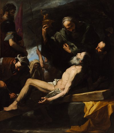 Martyrdom of Saint Andrew by Jose de Ribera