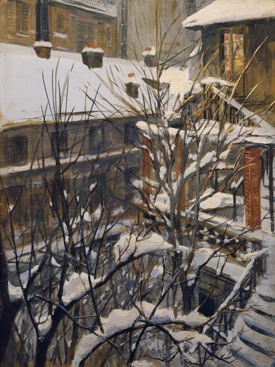 View from My Window by Josef Engelhart
