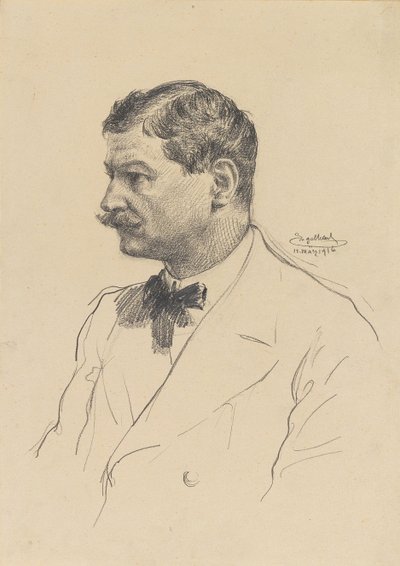 Self-Portrait by Josef Engelhart