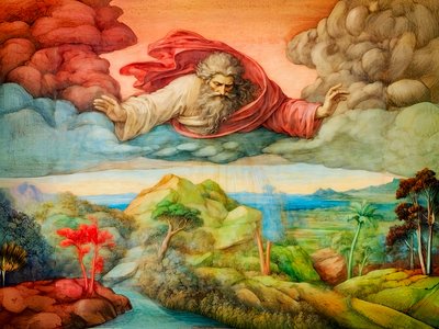 Creation of Plants by Josef Johann Michel