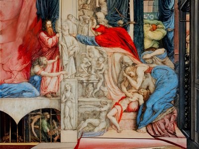 Pharaoh Frees Hebrews by Josef Johann Michel