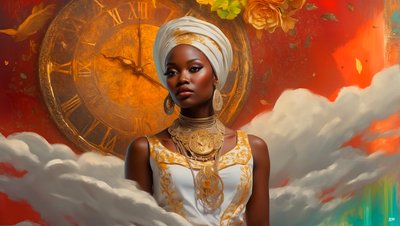 Dreamcore Breathlessly Timeless African 02 by Josef Johann Michel