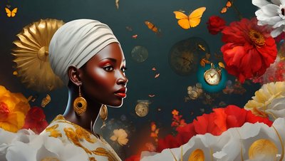Dreamcore Breathlessly Timeless African 04 by Josef Johann Michel