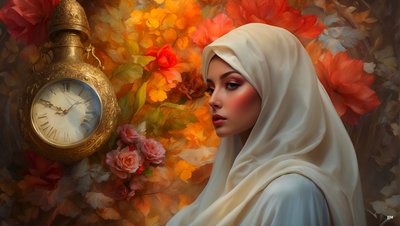 Dreamcore Breathlessly Timeless Arabian 03 by Josef Johann Michel