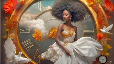 Dreamcore - Breathlessly Timeless Black 05 by Josef Johann Michel