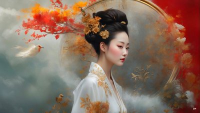 Dreamcore - Breathlessly Timeless Chinese 05 by Josef Johann Michel