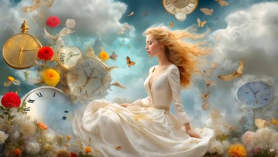 Dreamcore - Breathlessly Timeless White 02 by Josef Johann Michel