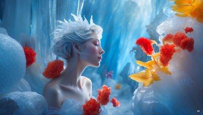 Dreamcore Ice World 01 by Josef Johann Michel