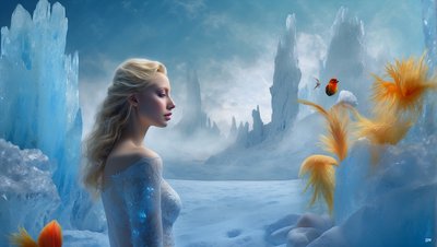 Dreamcore Ice World 02 by Josef Johann Michel