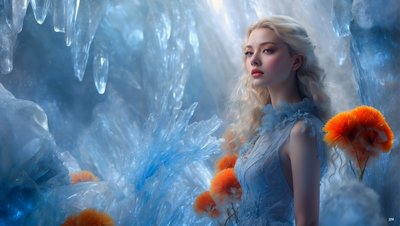 Dreamcore Ice World 03 by Josef Johann Michel