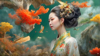 Dreamcore Dreamlike Scene Chinese 05 by Josef Johann Michel