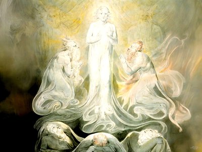 The Transfiguration (recreated by Blake) by Josef Johann Michel