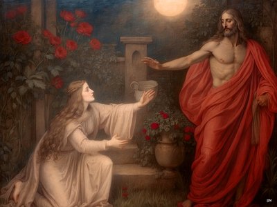 Jesus Said to Her - Do Not Hold On to Me 01 by Josef Johann Michel