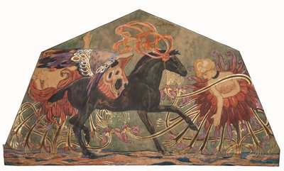 Pegasus and the Muses by Josef Mehoffer