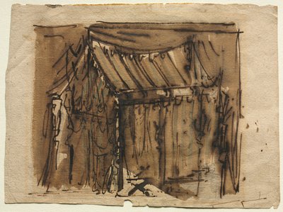 Tent (recto) by Josef Platzer