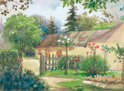 Garden View by Josef Wawra