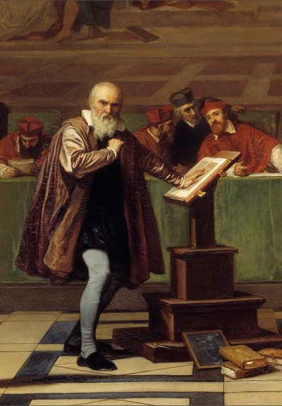 Galileo Galilei by Joseph Nicolas Robert Fleury