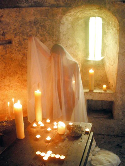 In the Chapel by Joseph Angilella Auquier