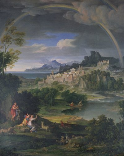 Unknown Image by Joseph Anton Koch