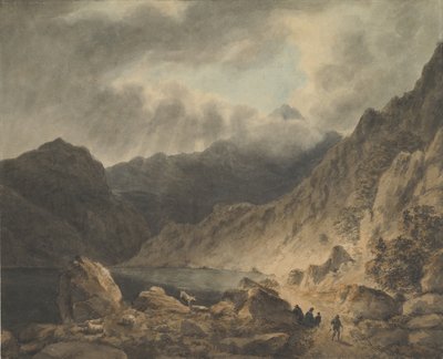 Storm Over A Lake, 1800-1811 by Joseph Barber.