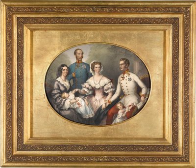 The Emperor Family of Austria by Joseph Bayer