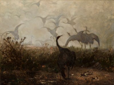 Cranes by Joseph Chelmonski