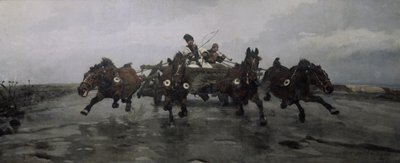 Four in Hand, 1881 by Joseph Chelmonski