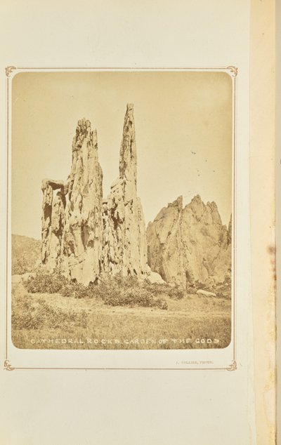 Cathedral Rocks, Garden of the Gods by Joseph Collier