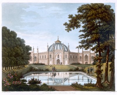 Brighton Pavilion, Sussex by Joseph Constantine Stadler