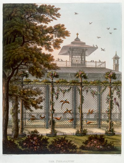 The Pheasantry, 1808 by Joseph Constantine Stadler