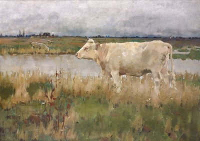 A Lincolnshire Pasture by Joseph Crawhall
