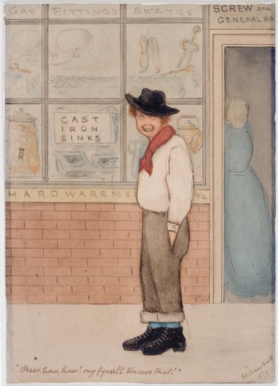 Hardware Shop Front by Joseph Crawhall