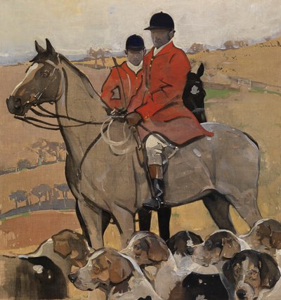 The Meet by Joseph Crawhall