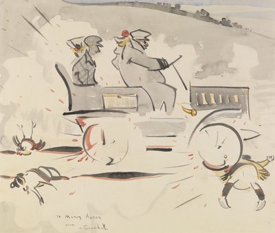 The Road Hog by Joseph Crawhall