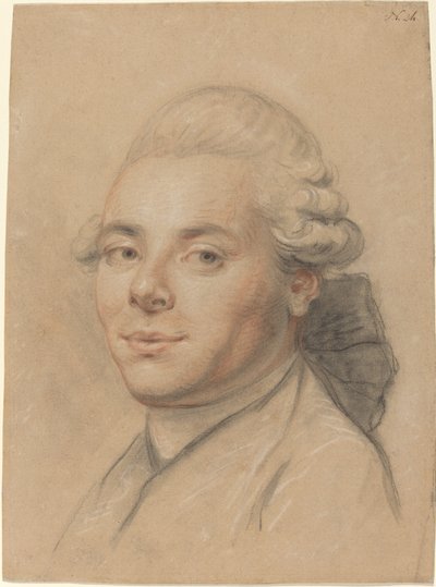 Head of a Gentleman by Joseph Ducreux
