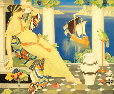 Ariadne in Naxos, 1925 by Joseph Edward Southall