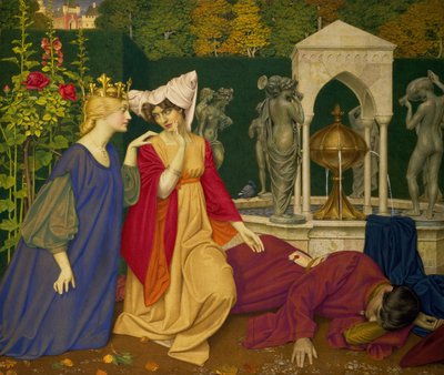 Changing the Letter, 1908 by Joseph Edward Southall