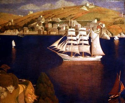 Fowey Estuary, Cornwall by Joseph Edward Southall