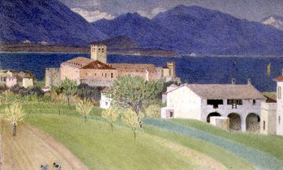 Mediterranean Landscape by Joseph Edward Southall
