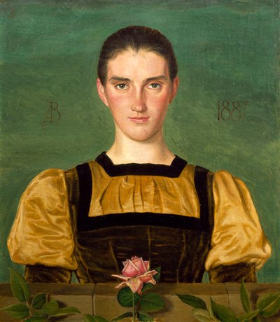 Portrait of Anna Elizabeth Baker by Joseph Edward Southall
