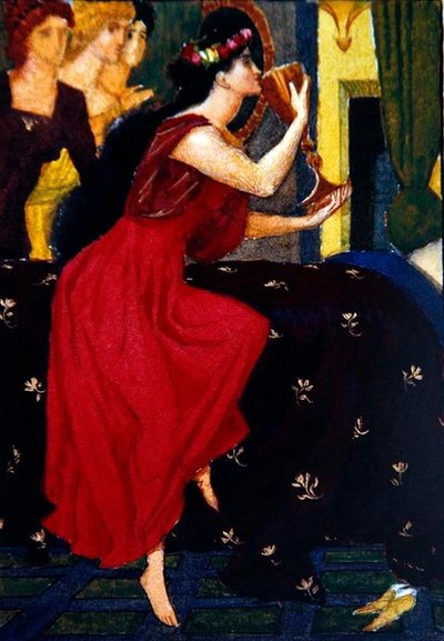 Sigismonda or Gismonda, a study by Joseph Edward Southall