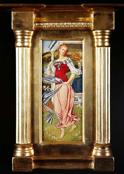 Study for Figure of Arethusa by Joseph Edward Southall
