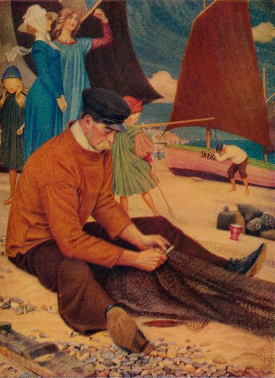 The Beach by Joseph Edward Southall