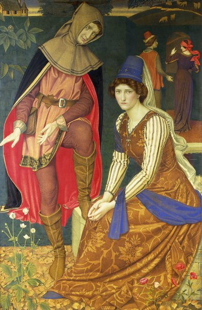 The Nut Brown Maid by Joseph Edward Southall
