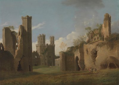 Caernarvon Castle by Joseph Farington